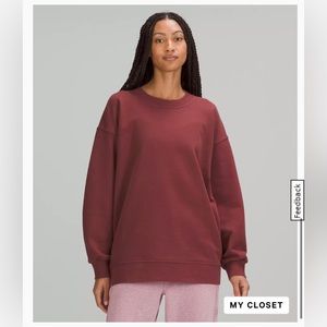 Lululemon perfectly oversized crew